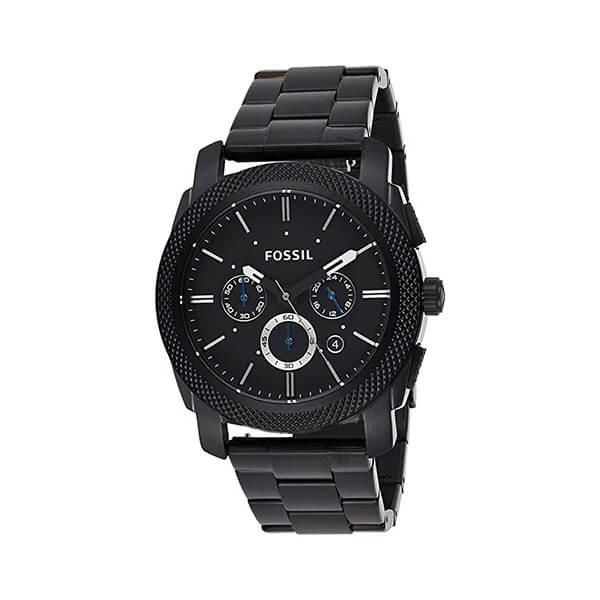 Men's Machine Stainless Steel Quartz Chronograph Watch